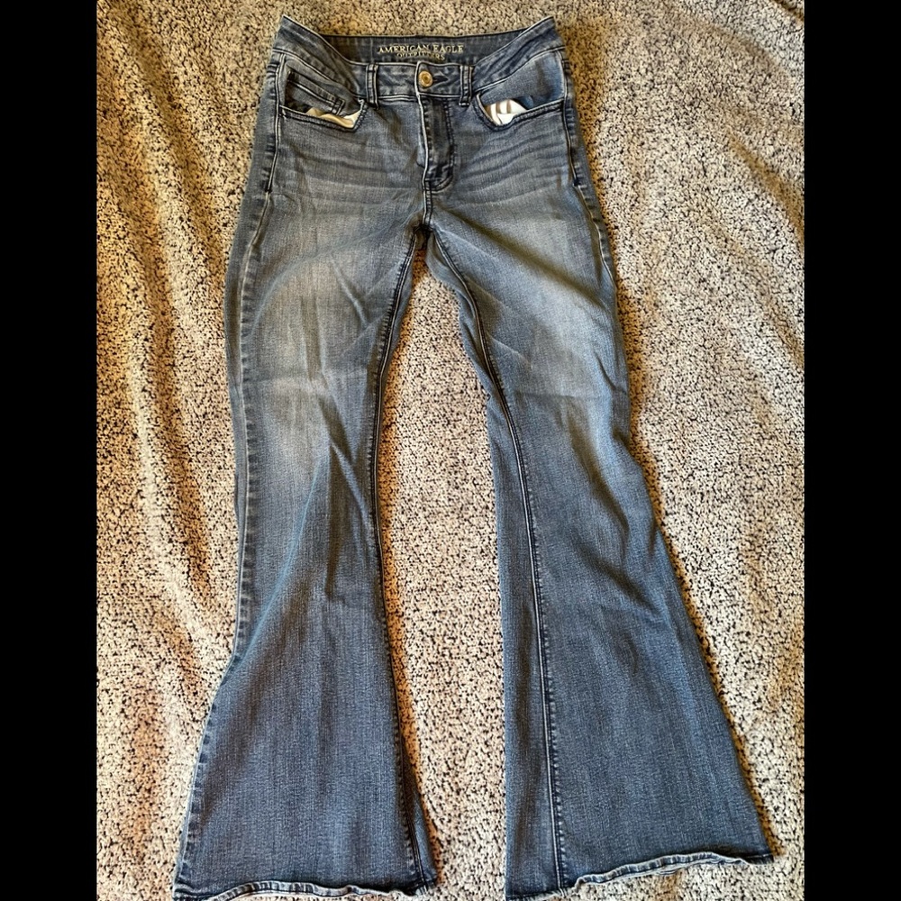 American Eagle Hi Rise Artist Super Stretch Regular Jeans Size 6